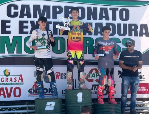 El piloto de Miajadas Samuel Tapia se impone en la quinta carrera del Campeonato extremeño de Motocross