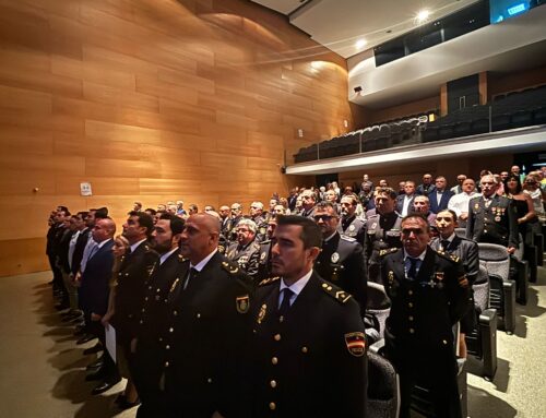 Policía Nacional de la comisaría DB-Vva celebra el día de su patrón, los Santos Ángeles Custodios