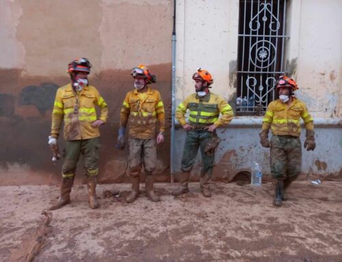 Más de 60 efectivos del INFOEX Don Benito y La Serena ayudan a los afectados por la Dana en la C.Valenciana