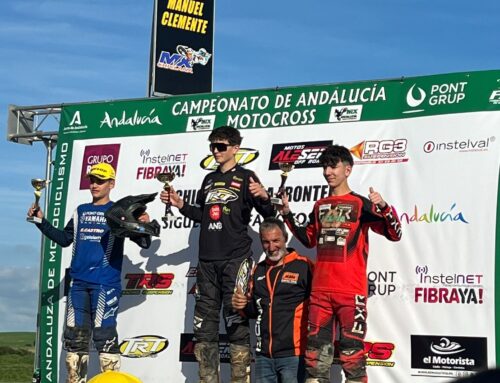 El joven miajadeño Samuel Tapia consigue el bronce en 125 cc. en la primera carrera del campeonato andaluz de Motocross