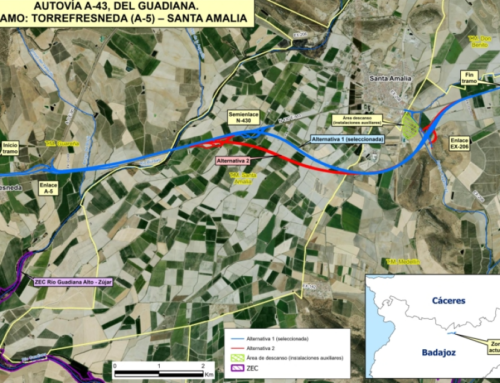 Luz verde ambiental para la autovía A-43 entre Torrefresneda y Santa Amalia