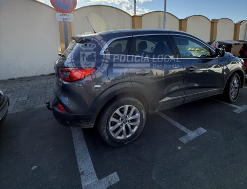 Policía Local Don Benito recuerda la obligación de aparcar cada vehículo en su lugar correspondiente